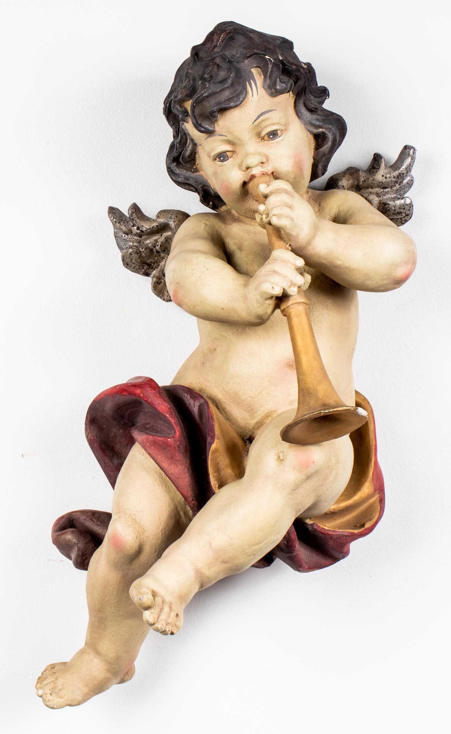 Continental Baroque Style Putti Sculpture (1 of 8)