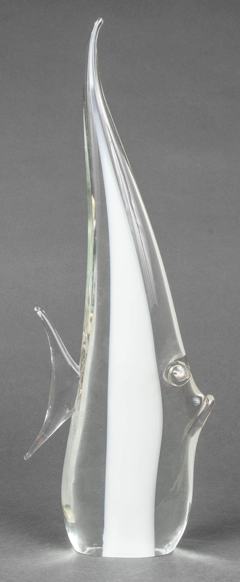 Murano Italian Art Glass Large Fish Sculpture (1 of 10)