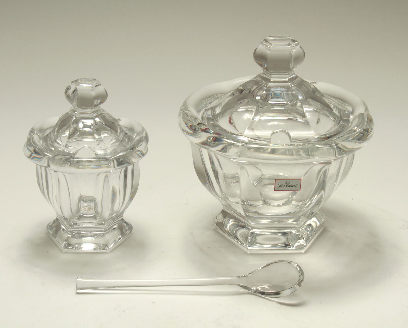 Baccarat Crystal Mustard or Condiment Pots, 3 (1 of 17)