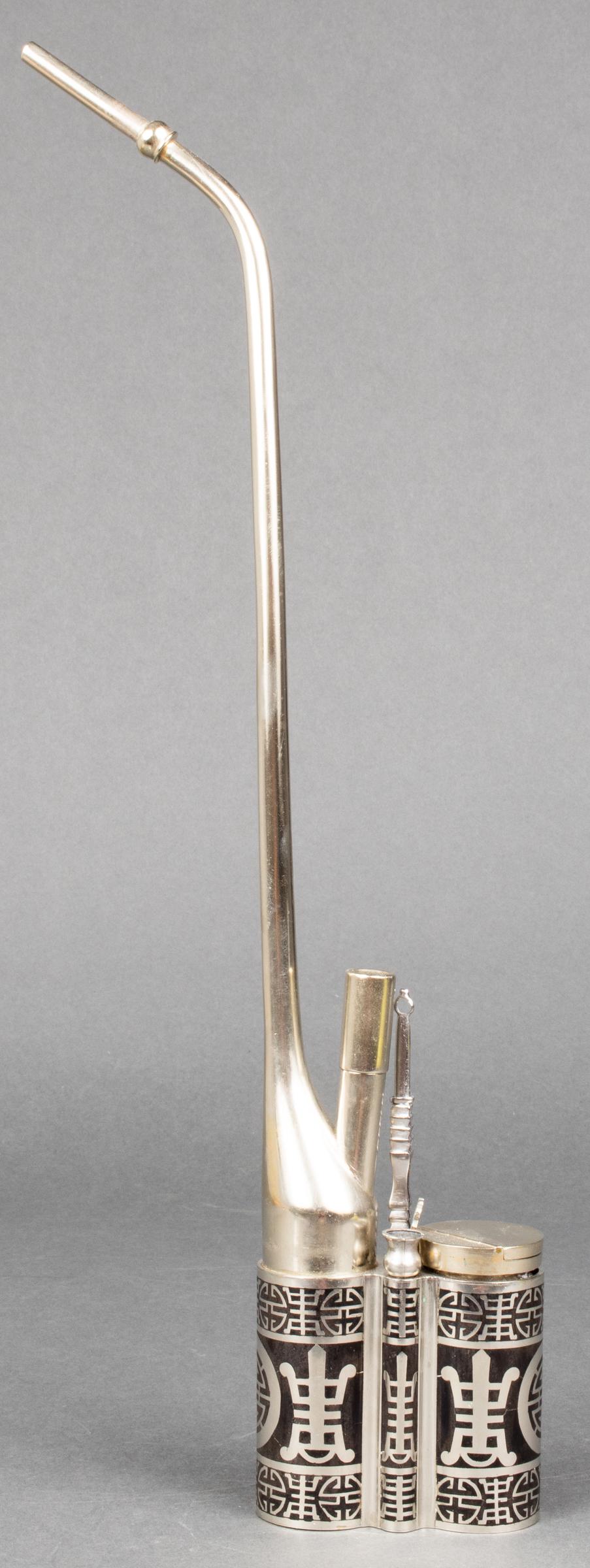 Chinese Paktong Water Pipe (1 of 1)