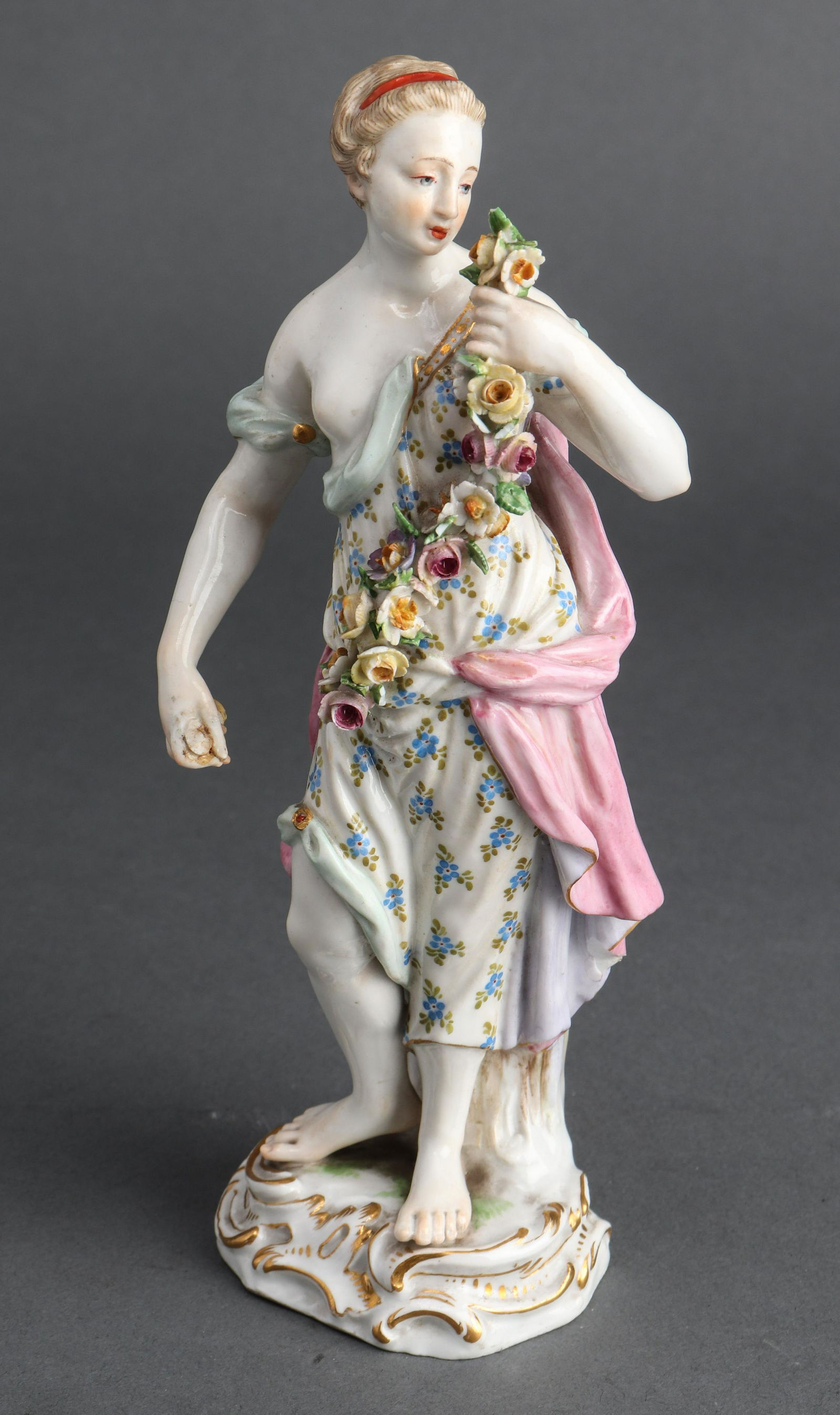 Meissen Porcelain Grecian Woman Figural Sculpture (1 of 6)