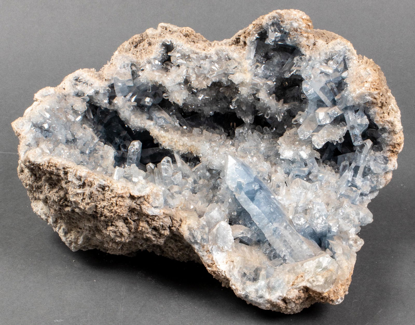 Crystal Geode Mineral Display Specimen, Quartz (1 of 4)