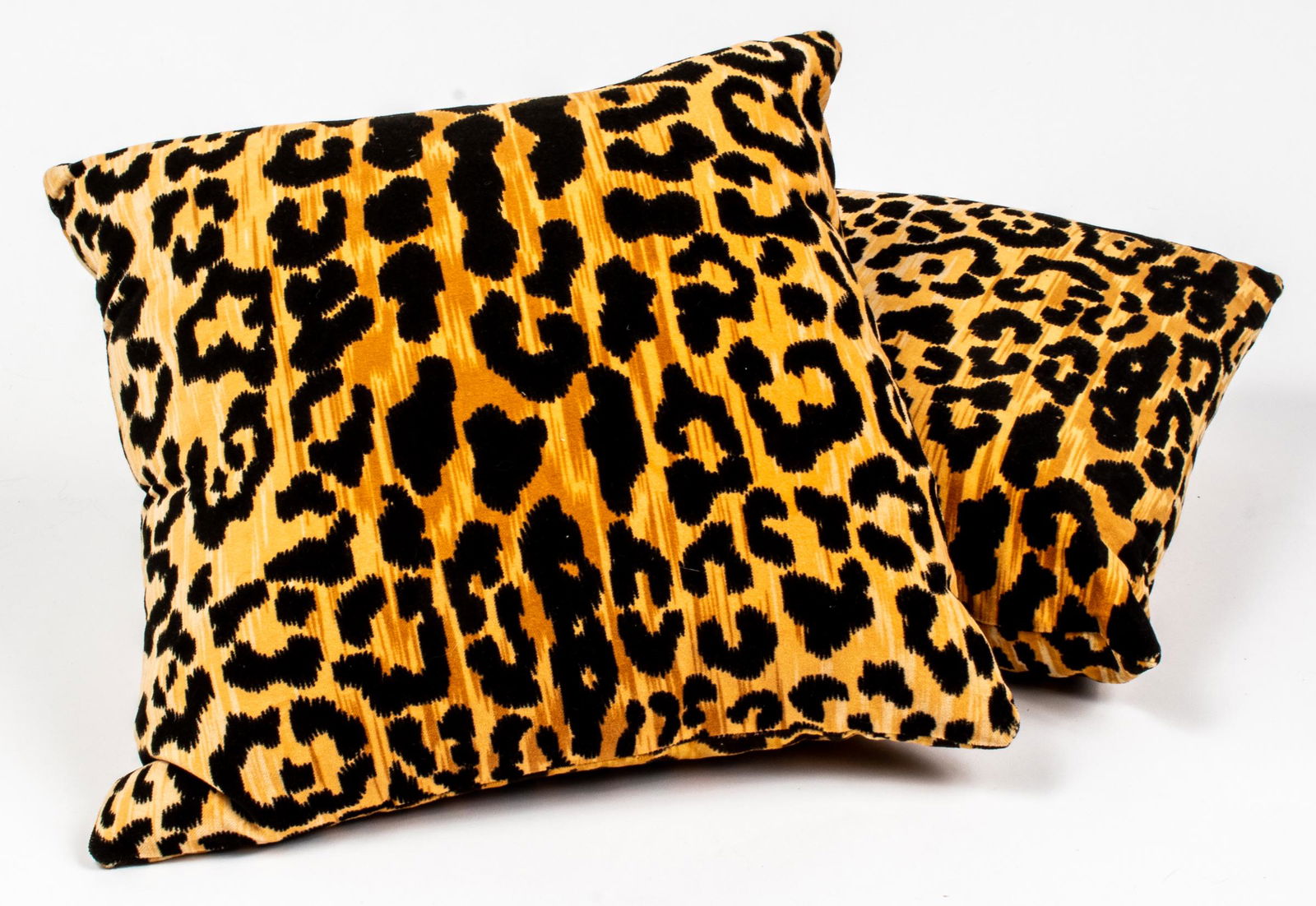 Decorative Leopard Print Throw Pillows, Pair (1 of 3)