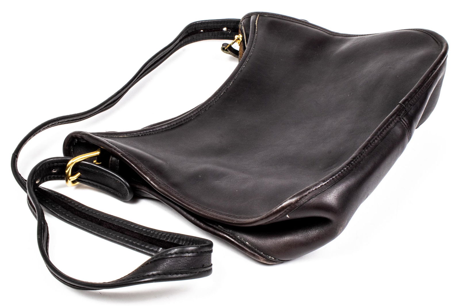 Coach Black Leather Handbag (1 of 4)