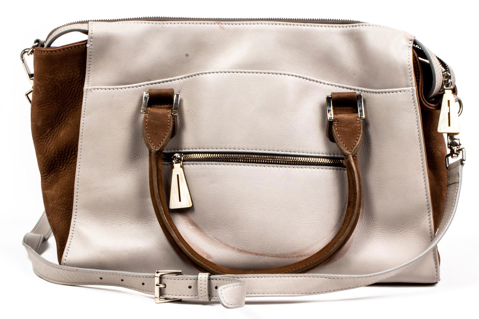 Nina Griscom for Gigi Two Tone Handbag (1 of 4)