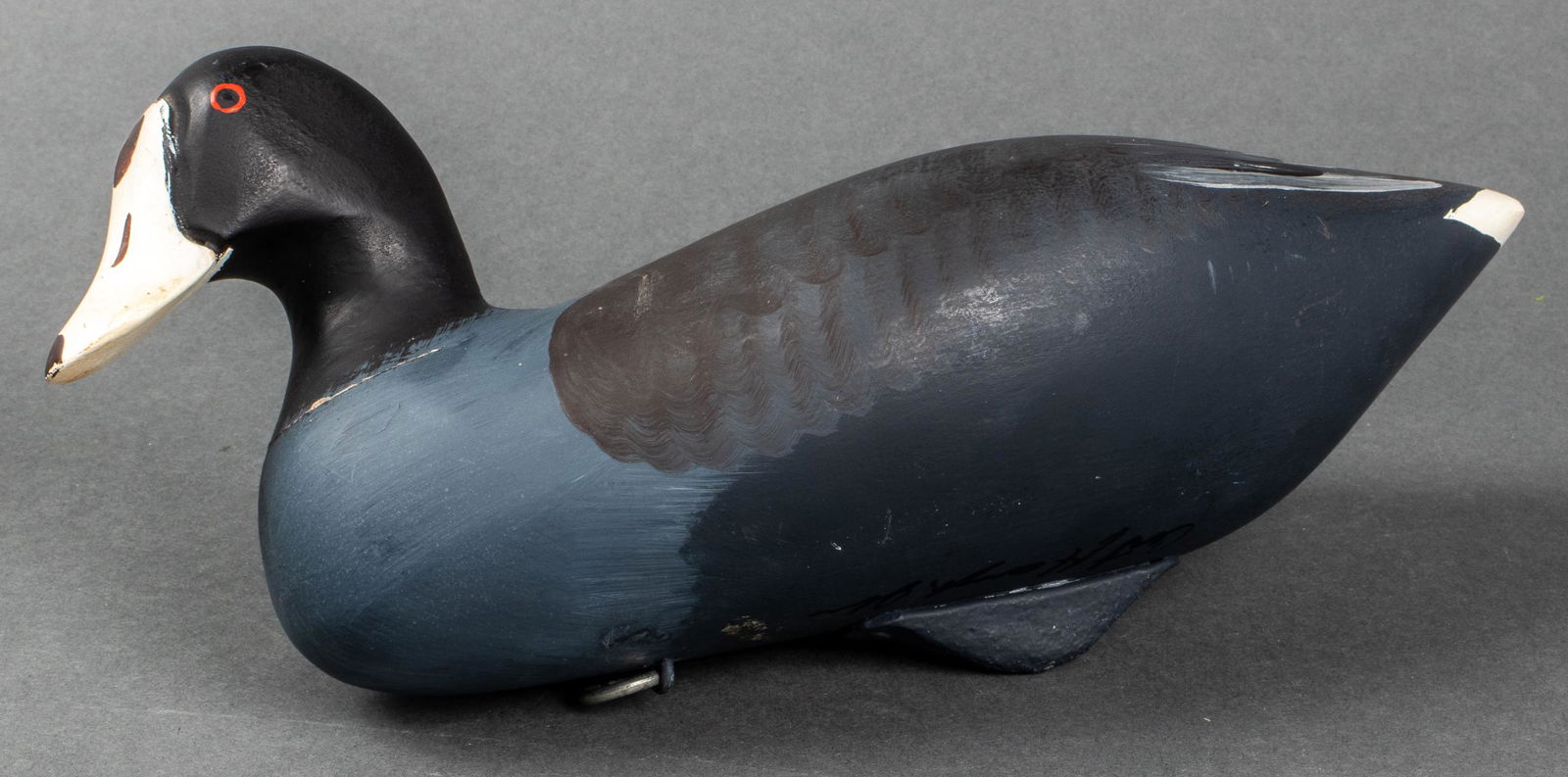 Capt. Harry R Jobes Carved & Painted Wood Duck Decoy (1 of 5)