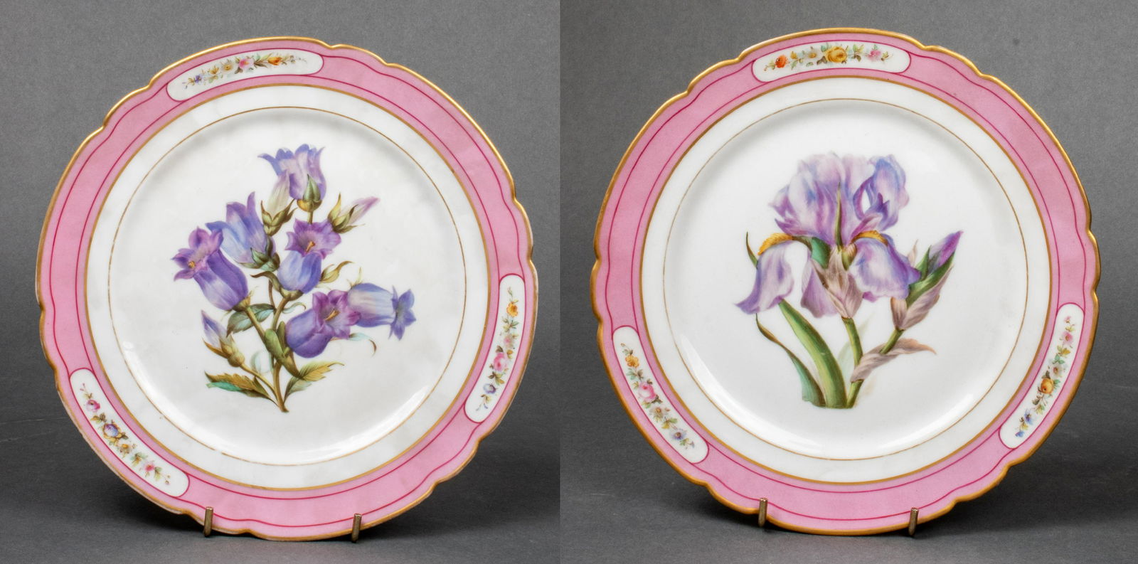 French Porcelain Dessert Stands, Pair (1 of 13)