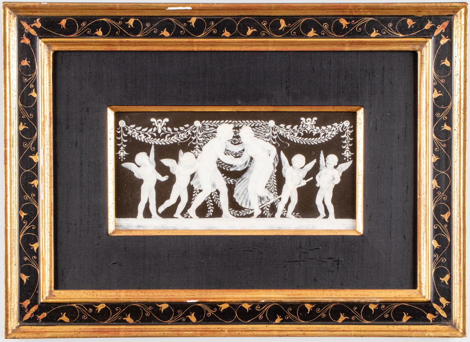 Mintons Pâte-sur-Pâte Porcelain Relief Plaque (1 of 7)
