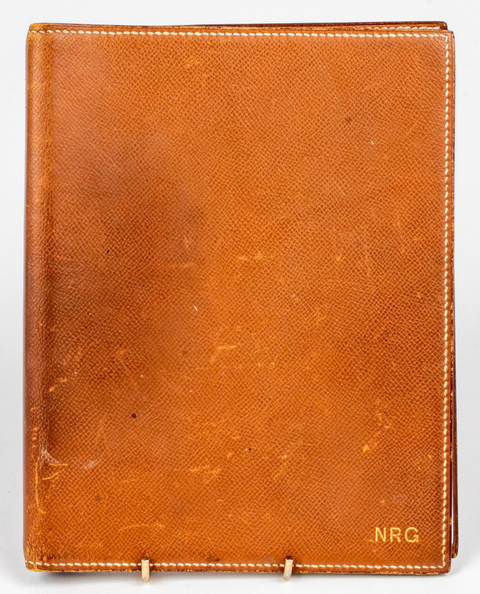 Hermes Tan Leather GM Simple Agenda Cover (1 of 16)