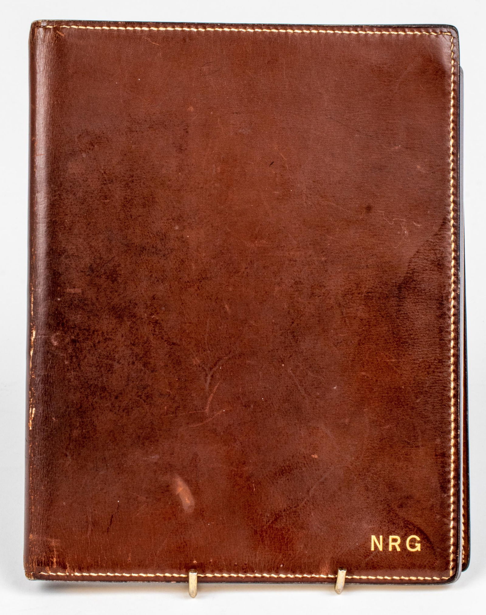 Hermes Brown Leather GM Simple Agenda Cover (1 of 16)