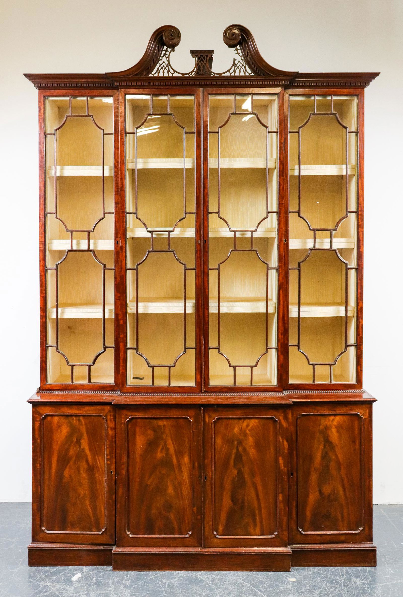 George III Mahogany Breakfront (1 of 7)