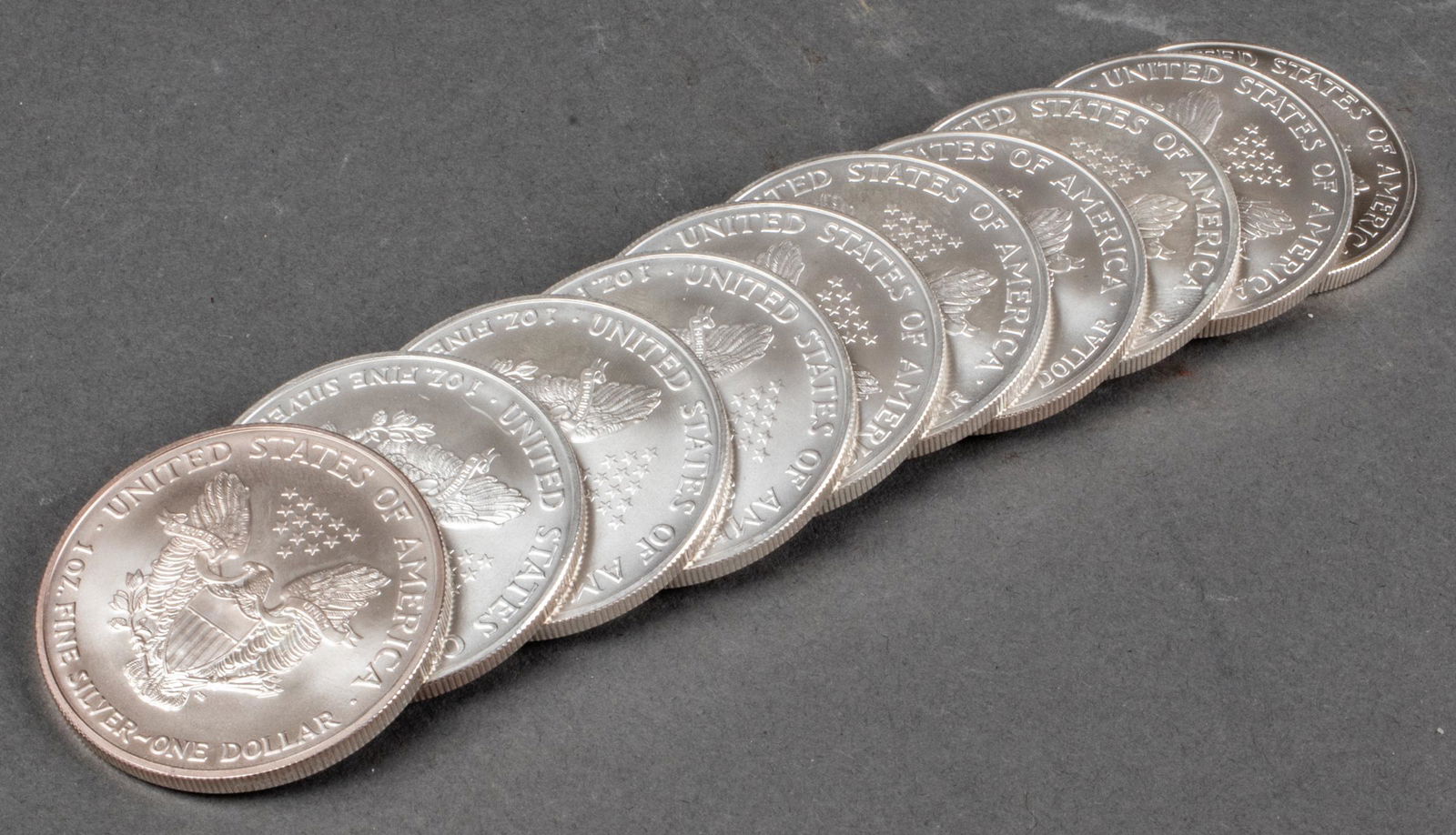 2004 "Walking Liberty" Silver Dollars, 10 (1 of 3)