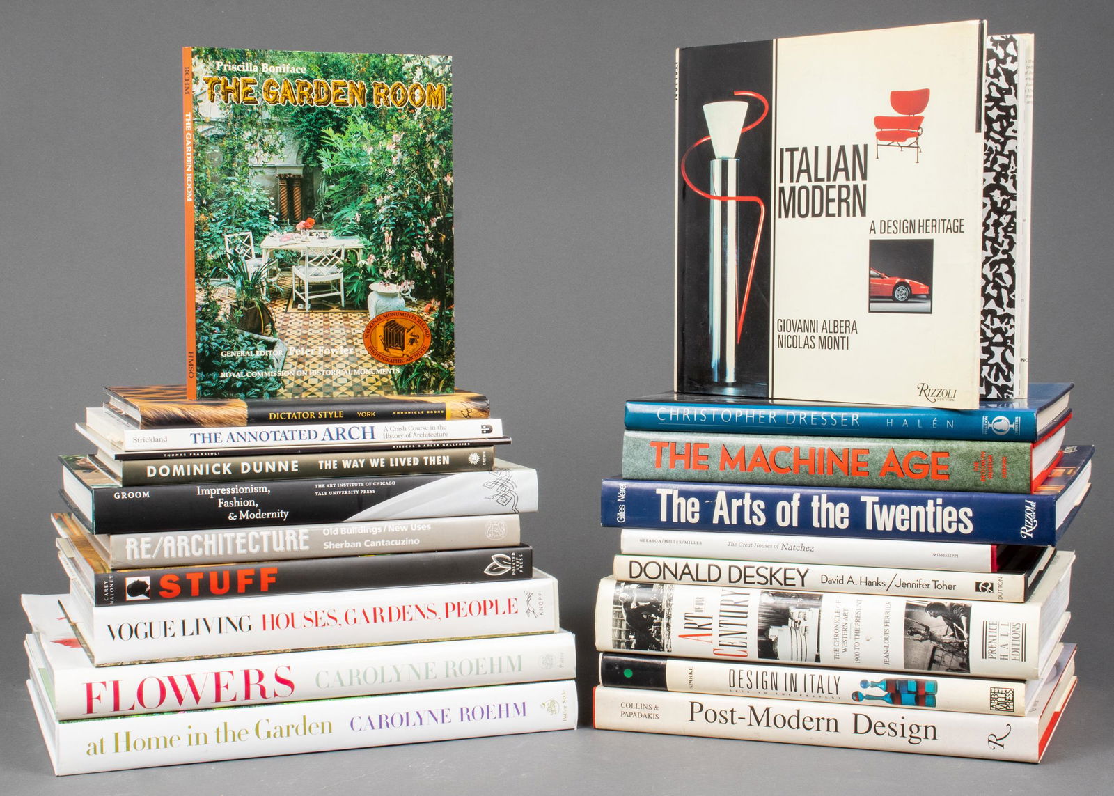Group Of Books On Architecture, Style & Design (1 of 6)