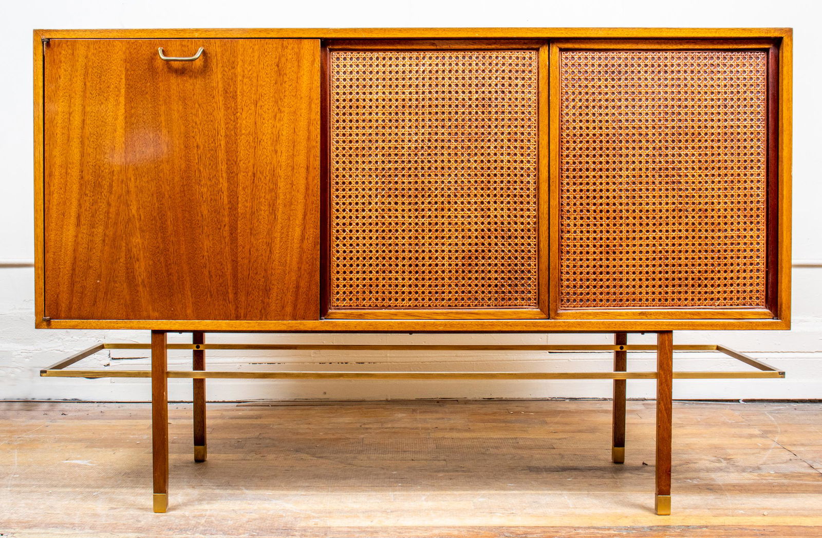 Harvey Probber Mid-Century Caned Credenza (1 of 11)