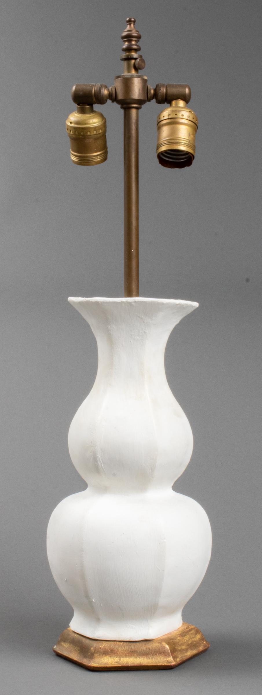 Albert Hadley & Sister Parish Plaster Table Lamp (1 of 11)