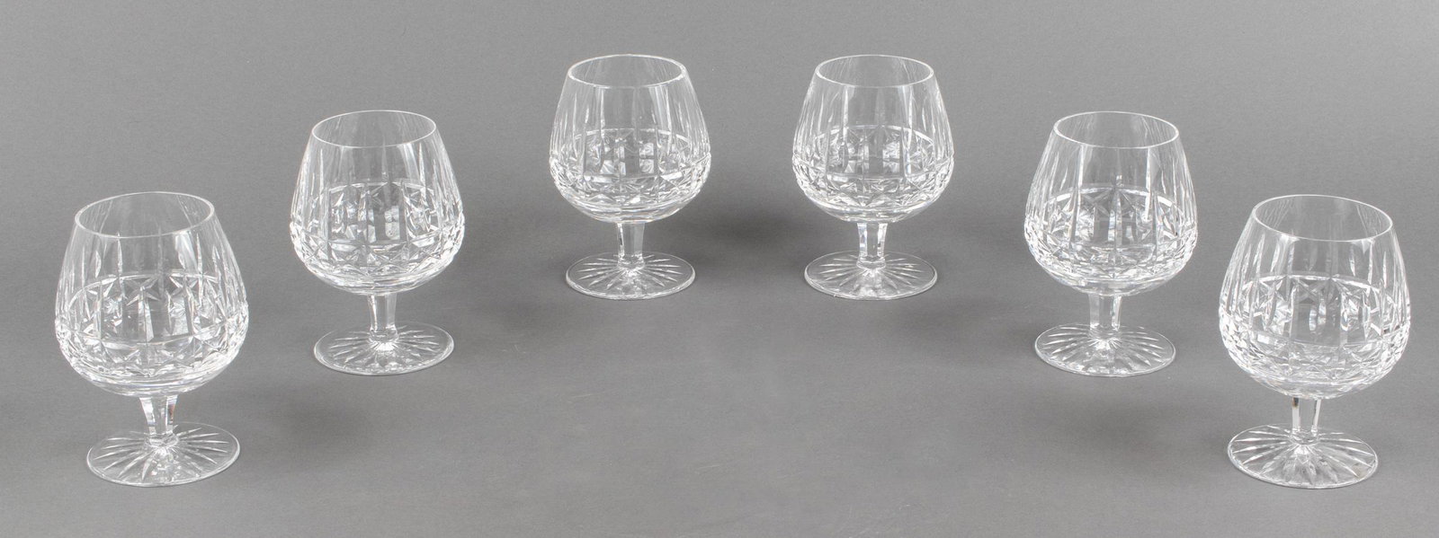 Waterford Cut Glass Brandy Snifters, Set of 6 (1 of 7)