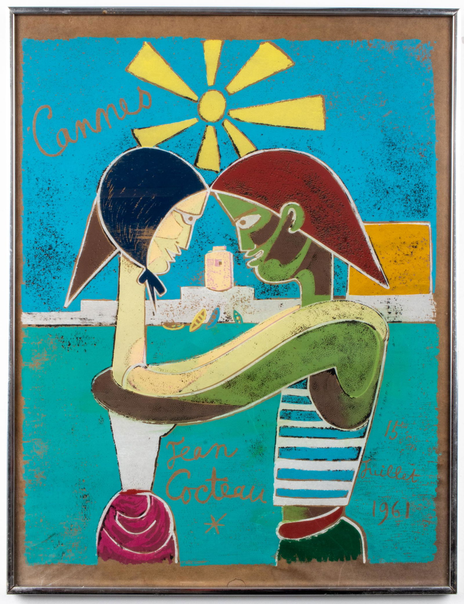 After Jean Cocteau "Cannes" Screenprint, 1961 (1 of 9)