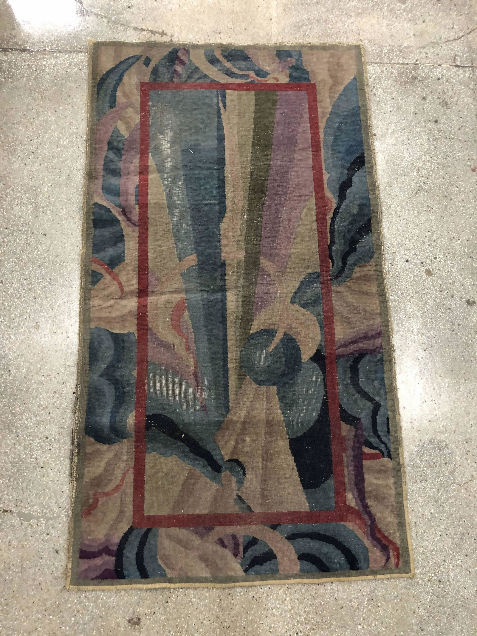 Chinese Art Deco Nichols Rug, 5' 6" x 3' 0.5" (1 of 6)