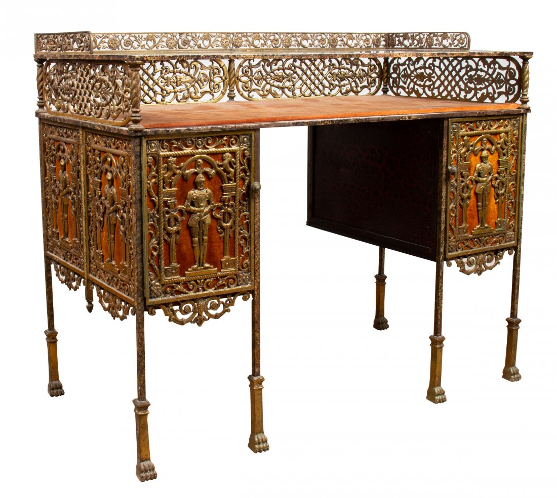 Oscar Bach Art Deco Medieval Vitrine Case (1 of 8)