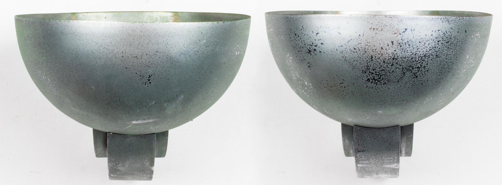 Jean Perzel Art Deco Steel Sconces, Pair (1 of 5)