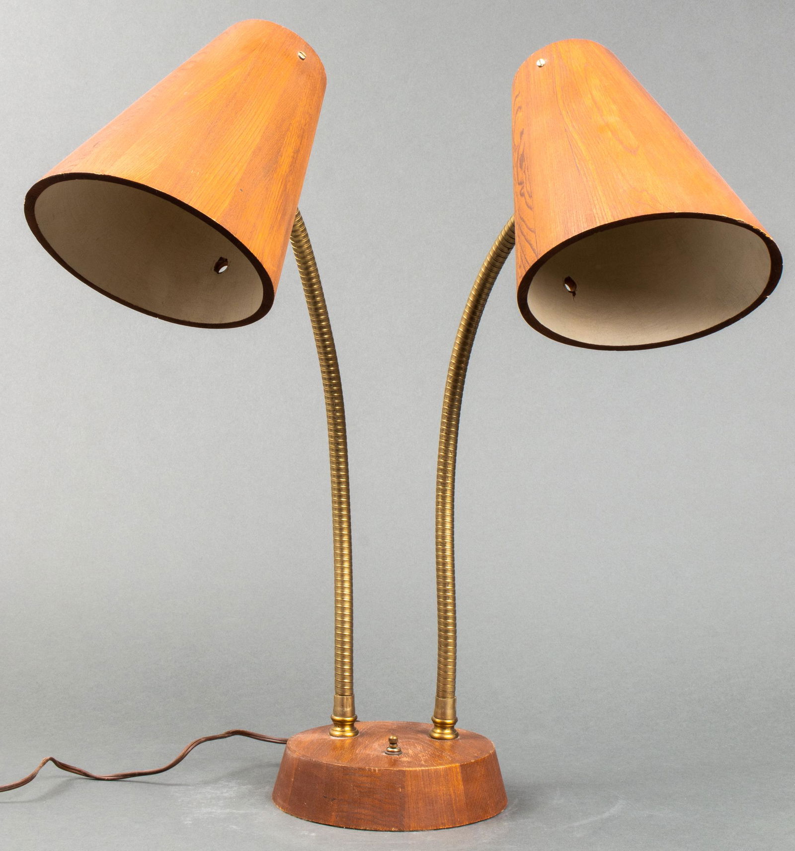 Danish Modern Two-Light Desk Lamp (1 of 6)