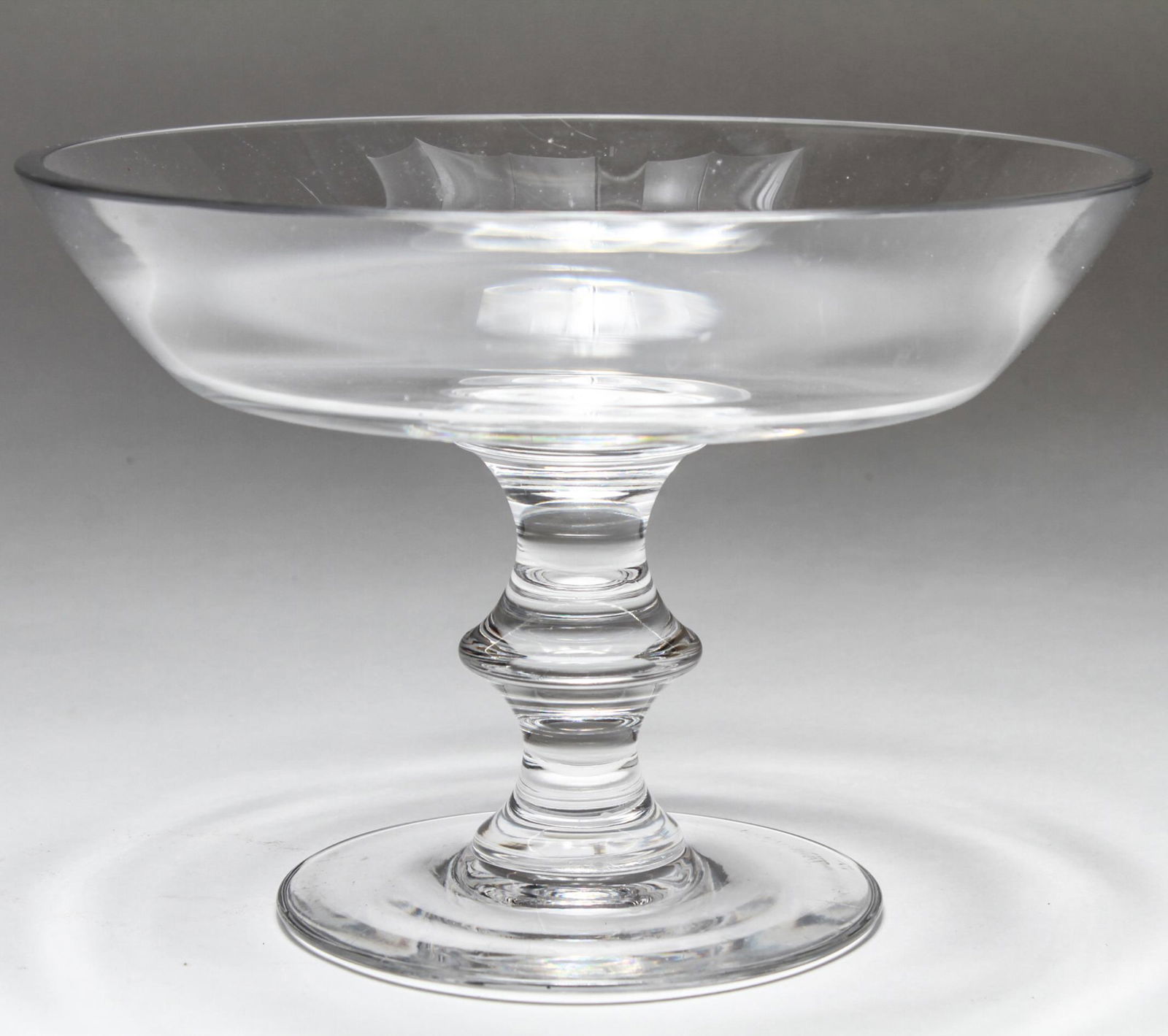 Val St. Lambert Crystal "Riviera" Compote (1 of 4)