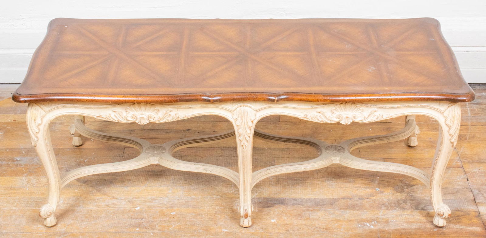 Auffray Attrib. Louis XV Style Coffee Table (1 of 6)