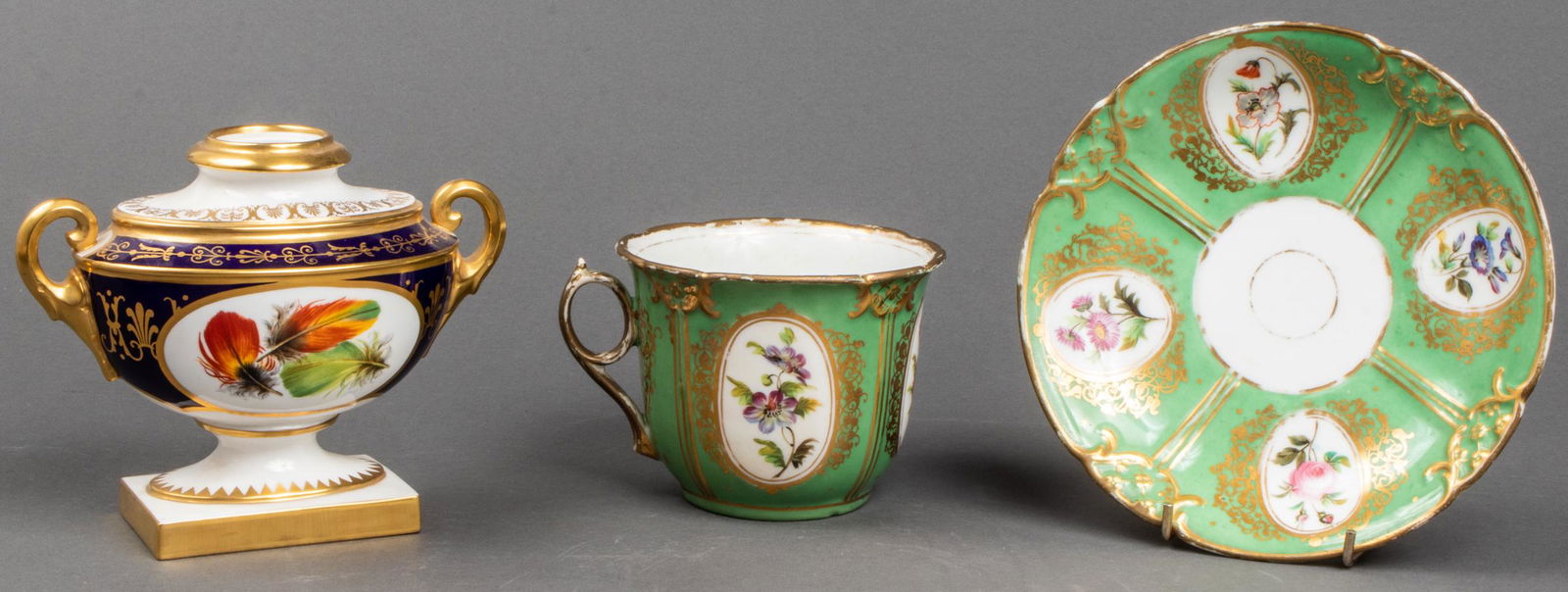 Royal Worcester Urn & Tea Cup, 2 (1 of 5)