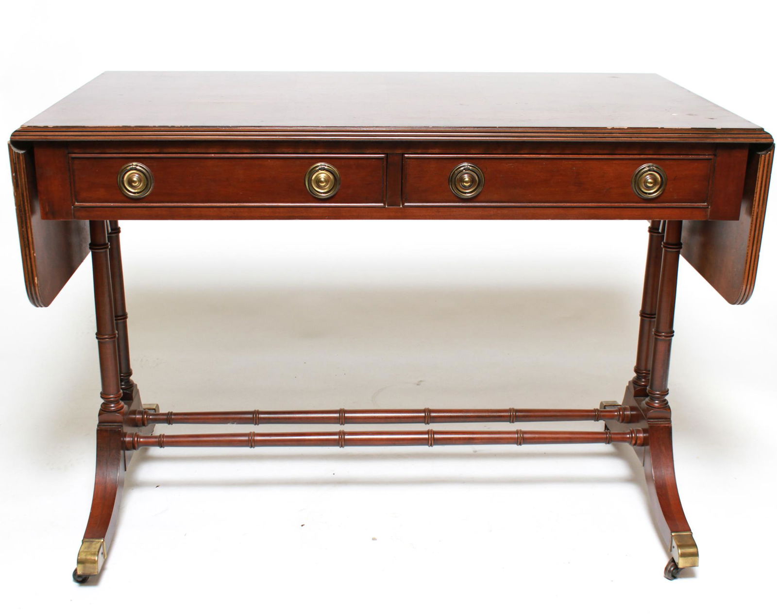 Regency Manner Drop Leaf Sofa Table (1 of 13)