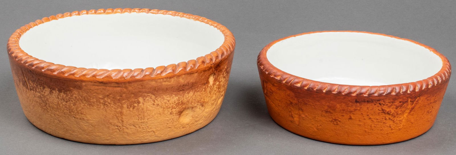 French Pillivuyt & Co. Ceramic Bowls, 2 PCS (1 of 5)