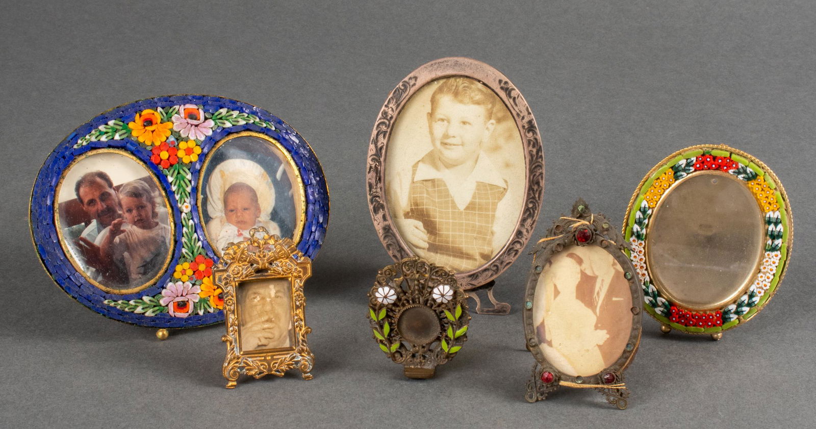 Micromosaic & Other Small Frames, Group of 6 (1 of 12)