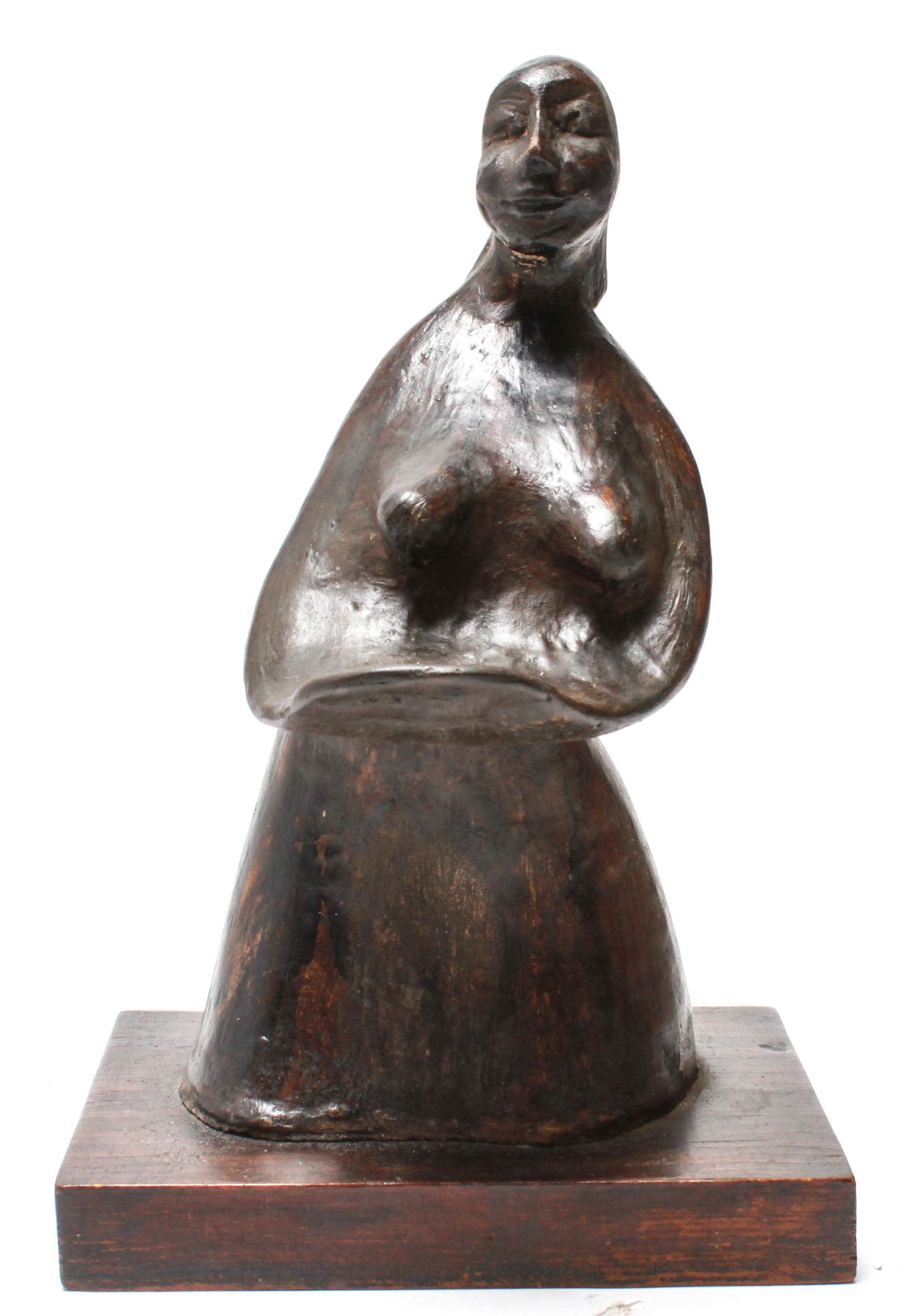 Composite Abstract Figural Sculpture of a Woman (1 of 6)