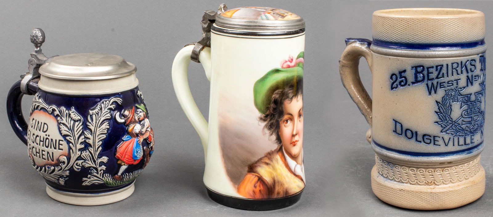 Bezirks Turnfest Mug, German Beer Steins, 3 PCS (1 of 11)