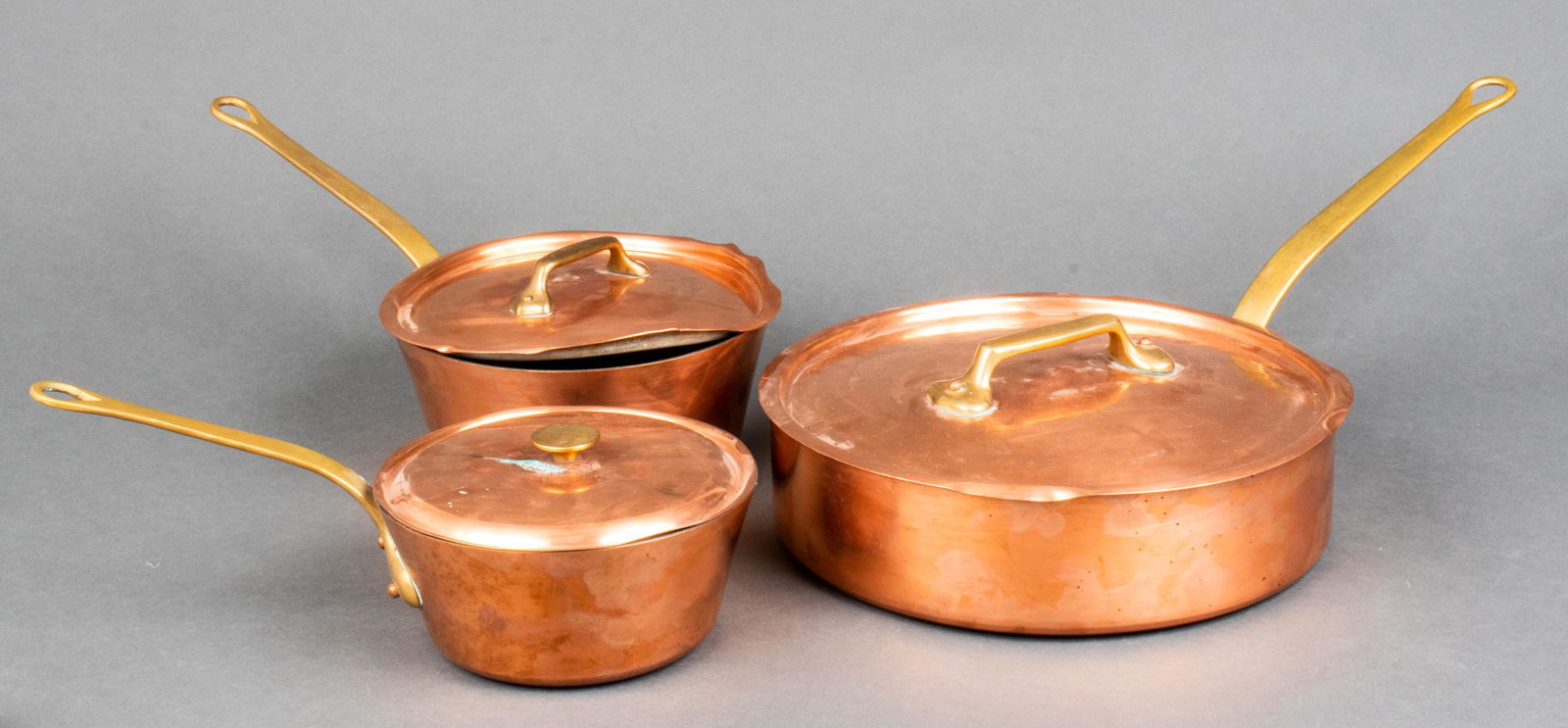 Copper Cookware, 3 Pcs. (1 of 4)