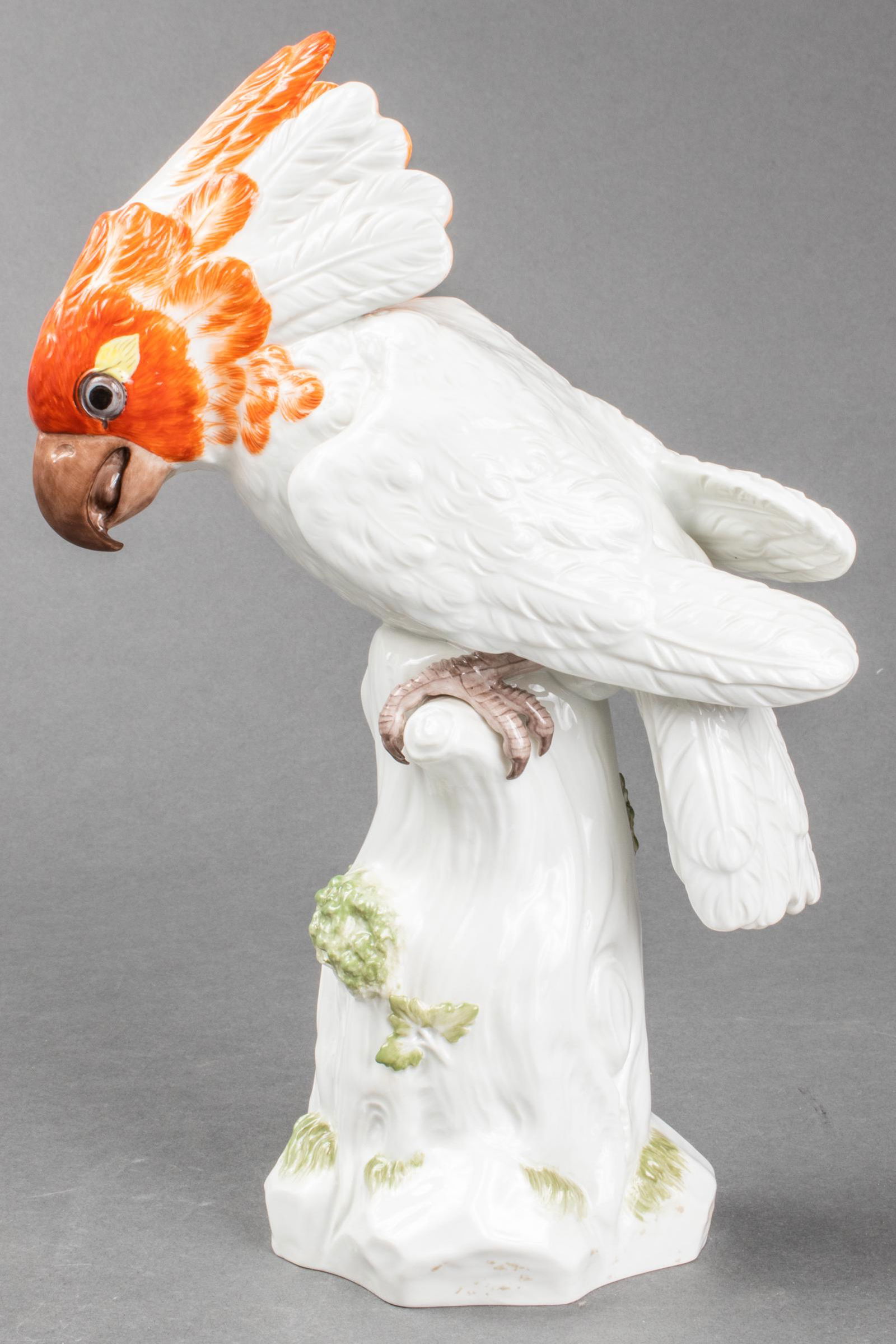 Meissen Porcelain Model Of A Cockatoo (1 of 10)