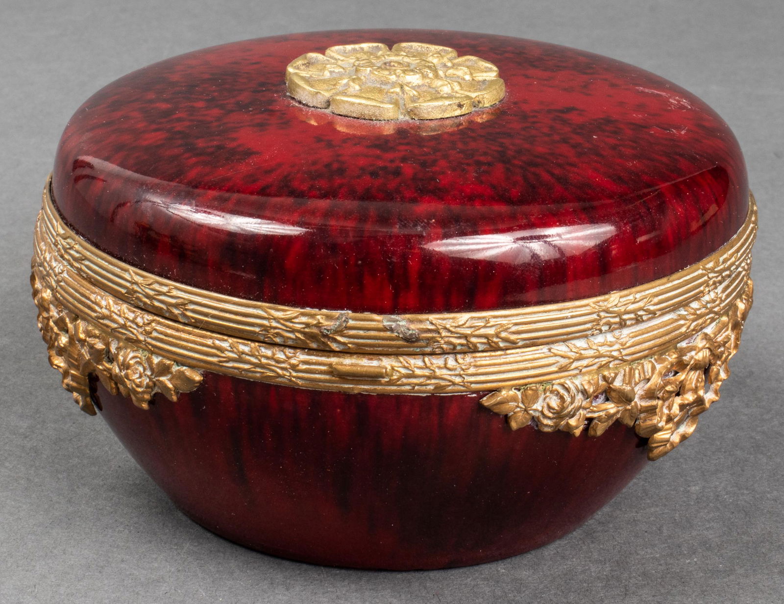 Sèvres Gilt Bronze Mounted Porcelain Box (1 of 7)