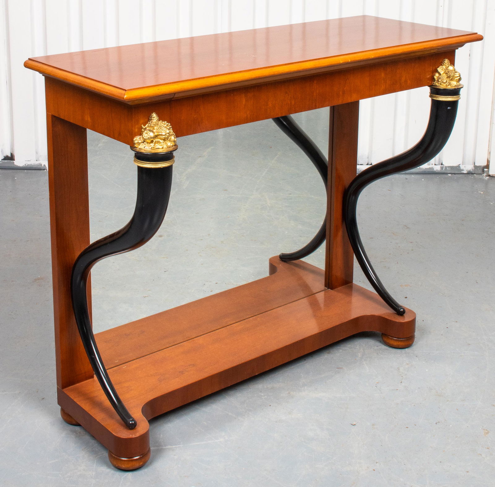 Empire Manner Mirrored Console Table (1 of 8)