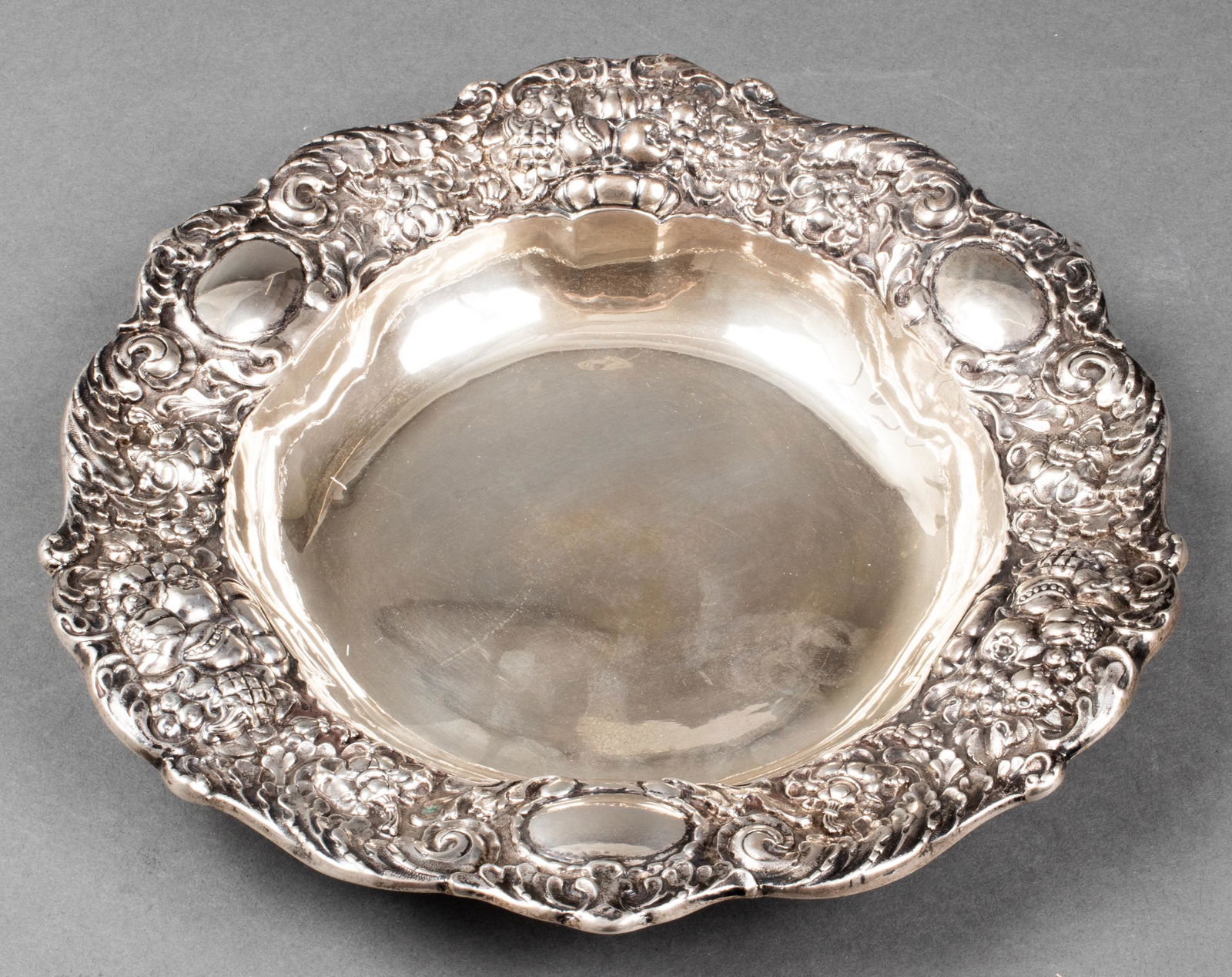 Eugen Marcus German Silver Repousse Bowl (1 of 7)