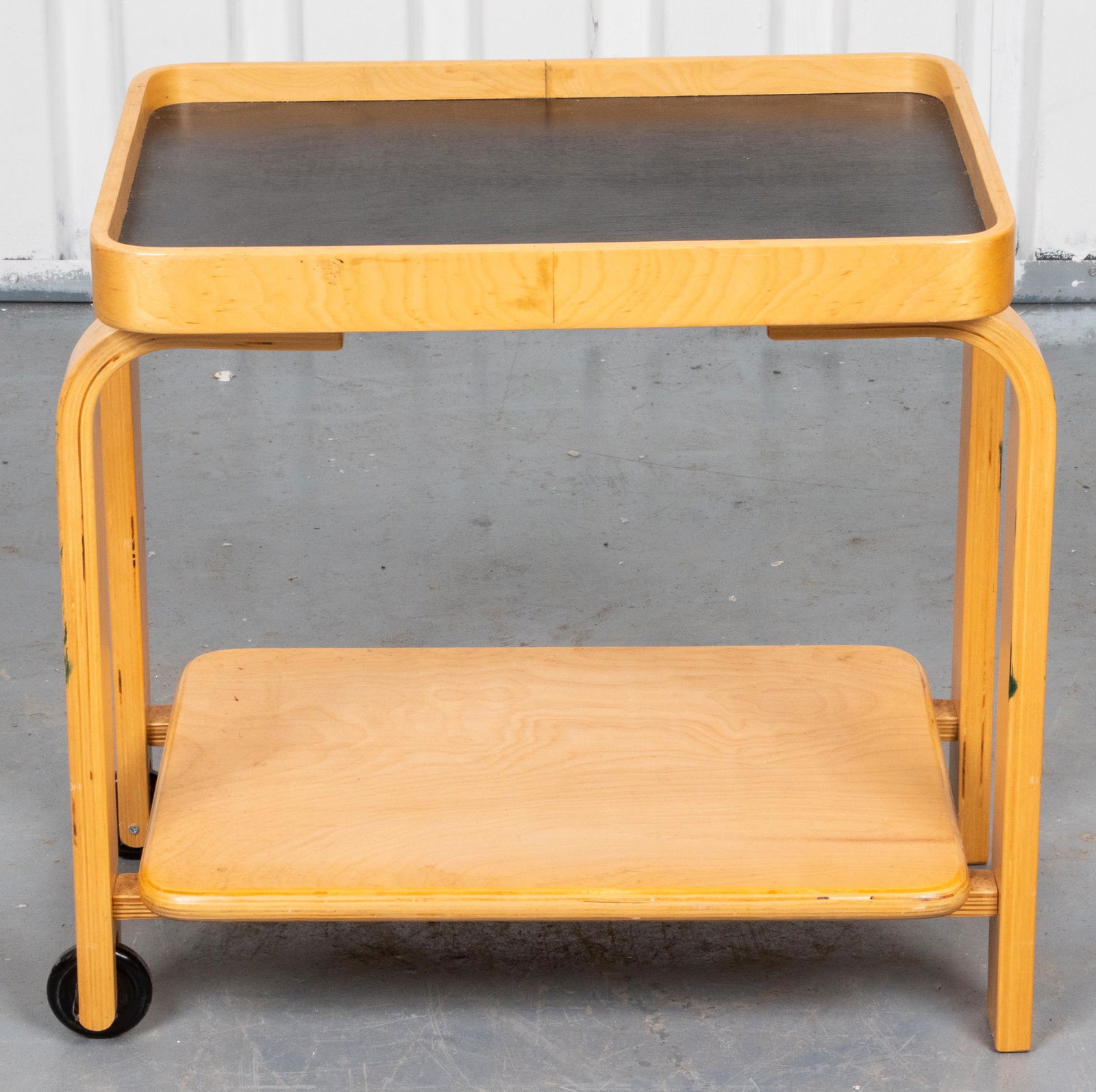 Alvar Aalto Bentwood Rolling Serving Cart (1 of 6)