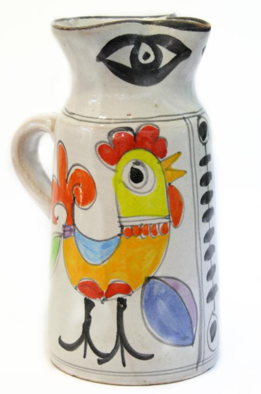 Mid-Century Modern Desimone Italy Ceramic Pitcher (1 of 4)