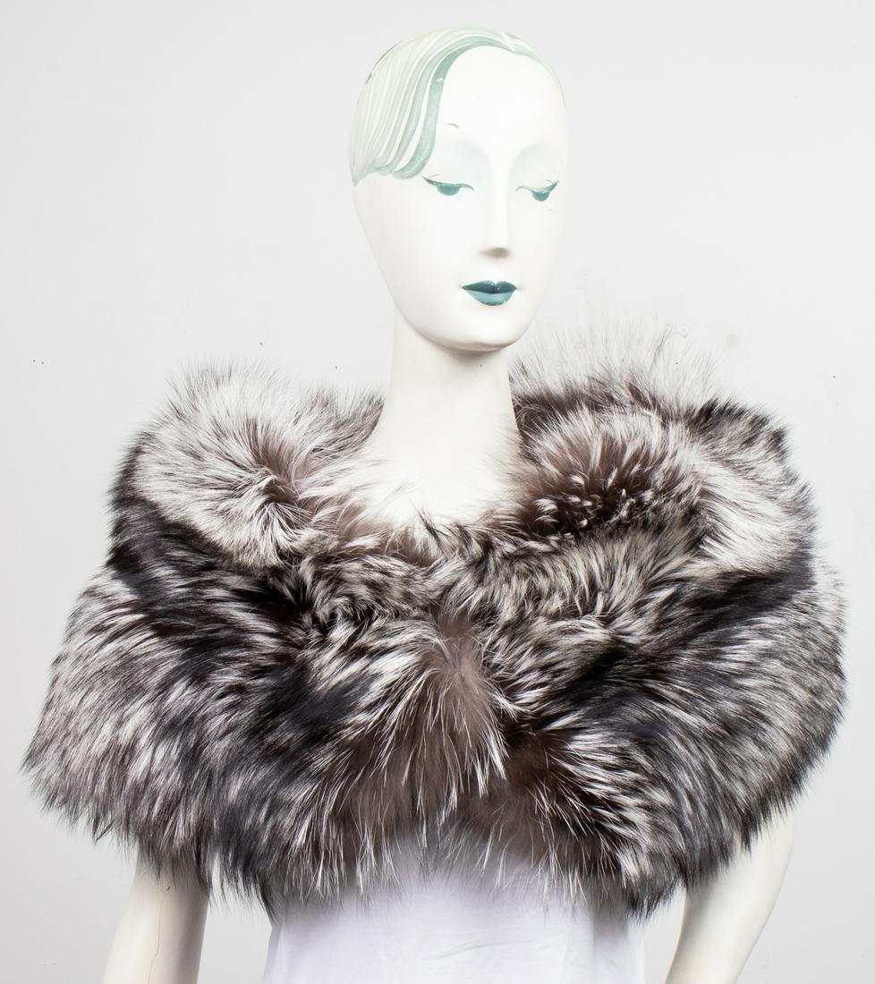 Fox Fur Adrienne Landau Stole (1 of 6)