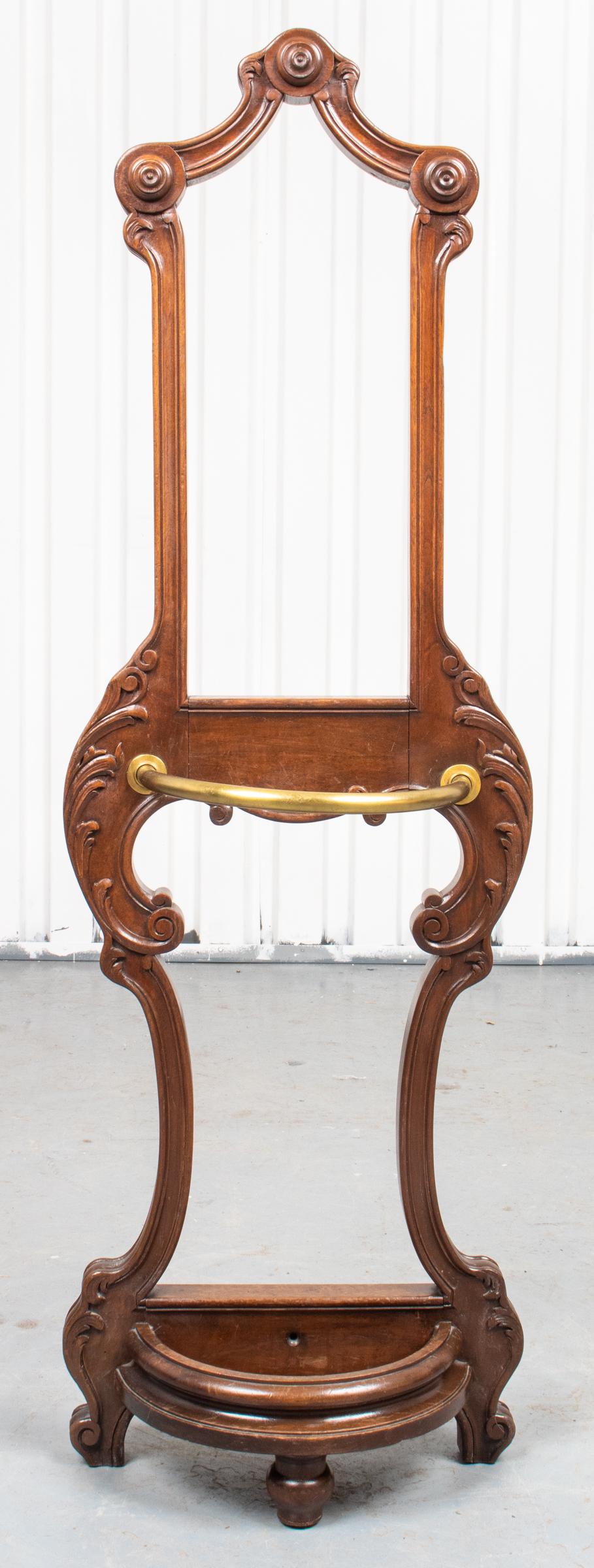 Victorian Carved Oak Hall Stand (1 of 6)