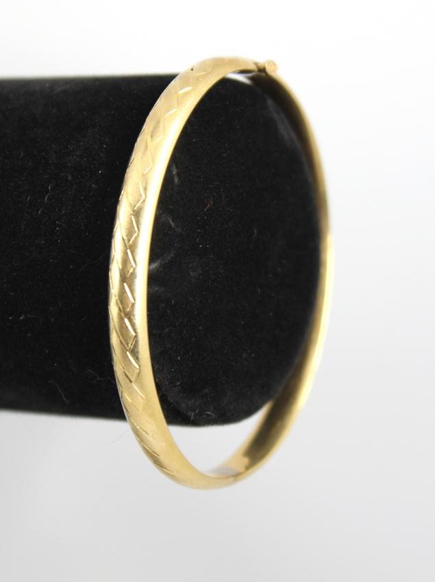 Michael Anthony Designer 14K Yellow Gold Bangle (1 of 5)