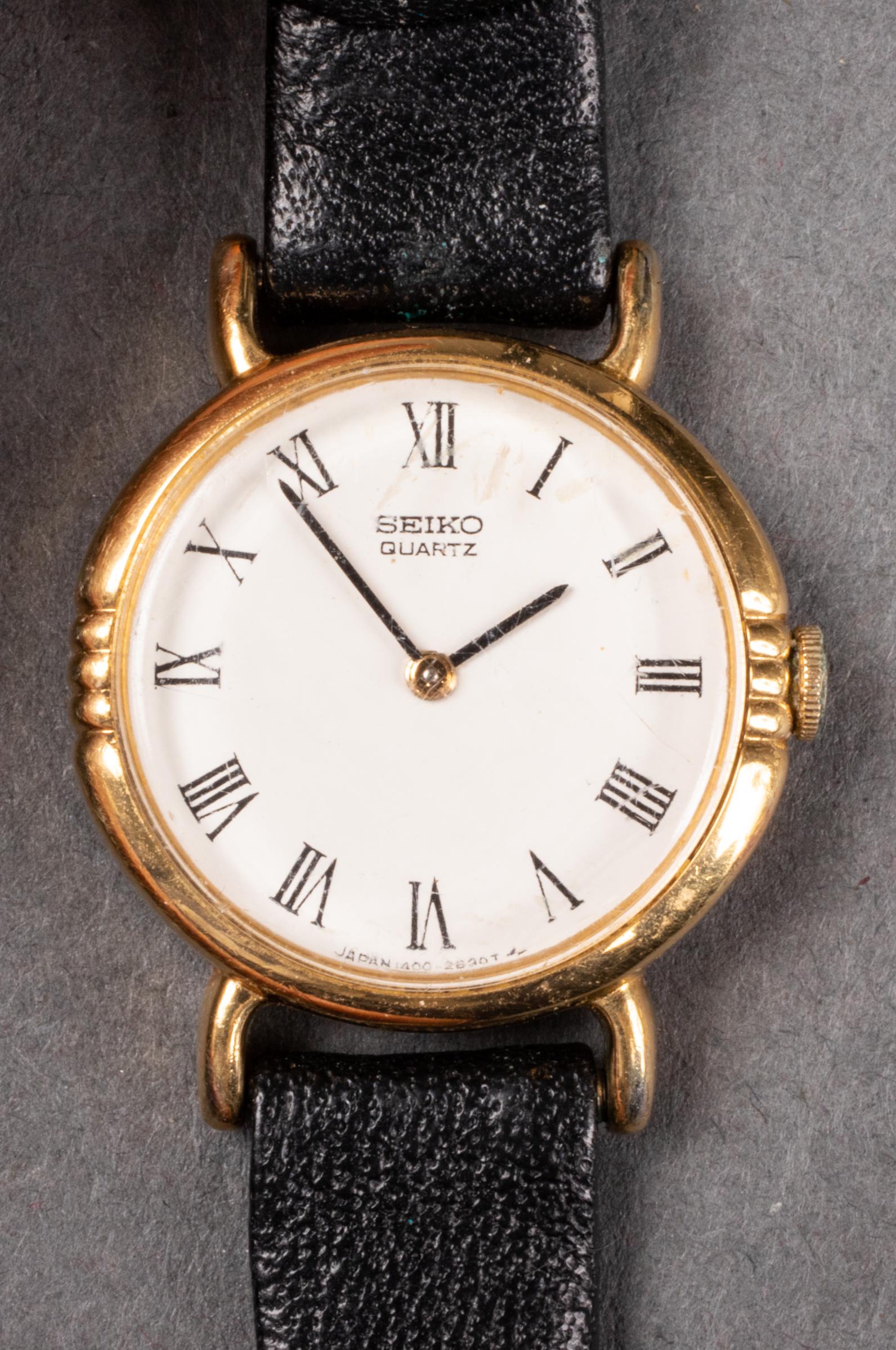 Vintage Gold Plated Seiko Watch (1 of 2)