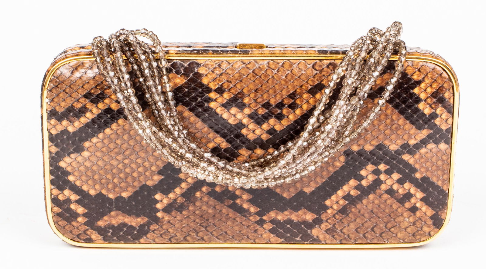 Darby Scott Python-Print Handbag (1 of 4)