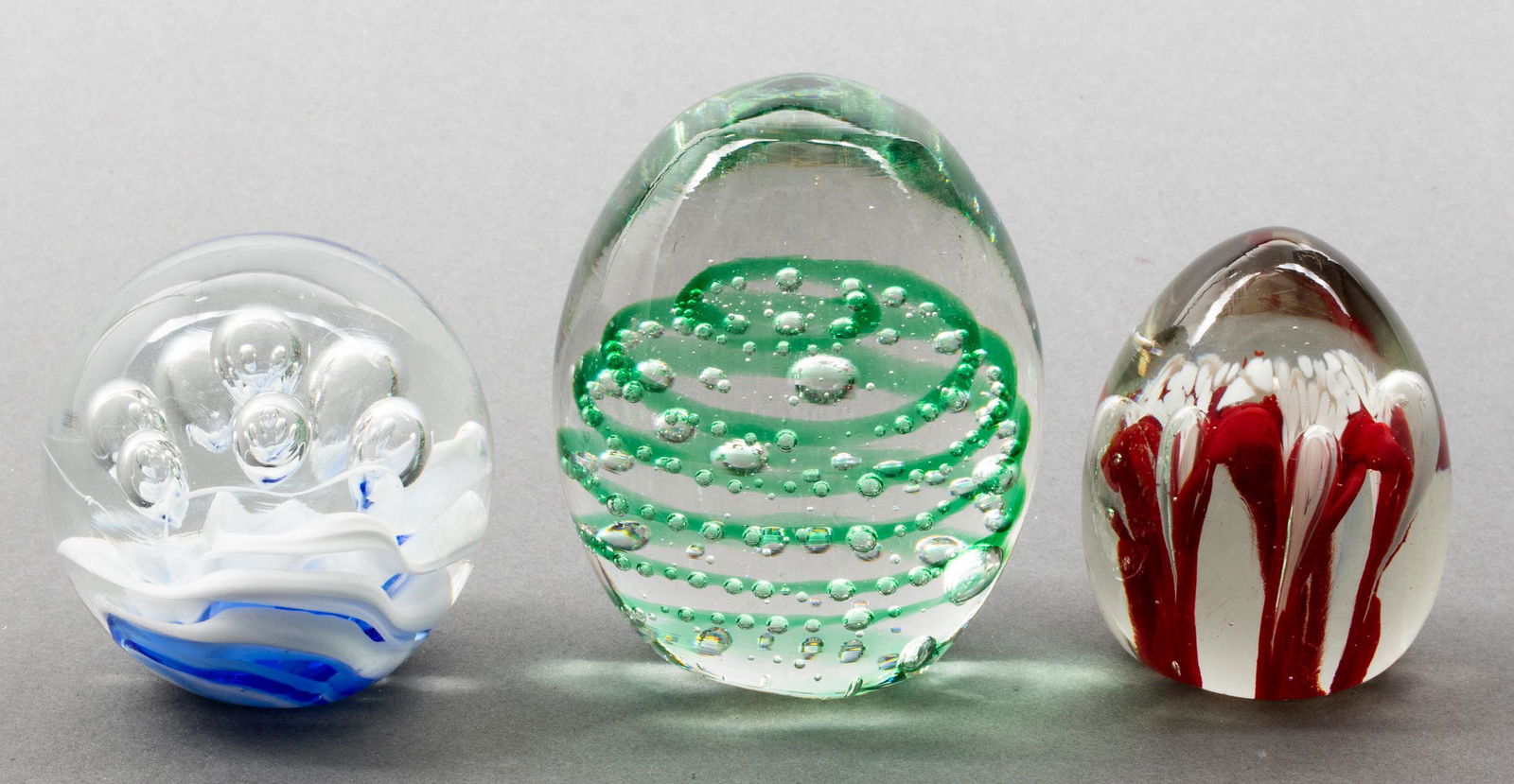 Art Glass Paperweights, 3 Pcs. (1 of 5)