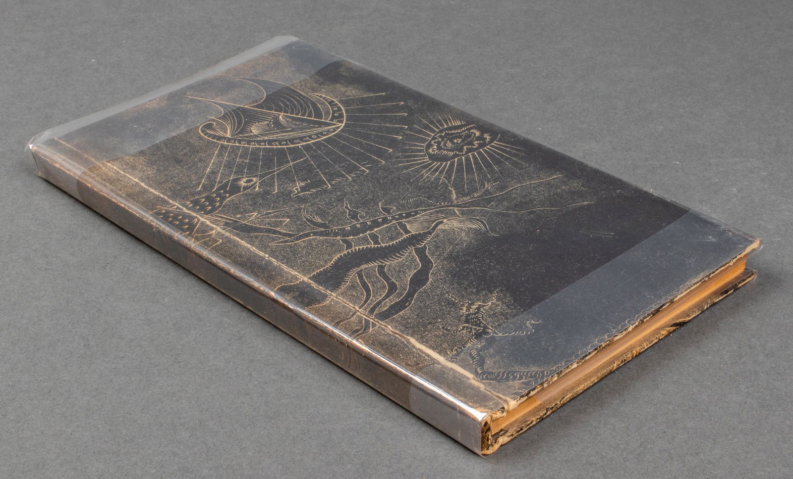 Anais Nin "Under a Glass Bell" 1944: Short stories with line engravings on copper by Ian Hugo. 1944. 8.5" H x 4.75" W.