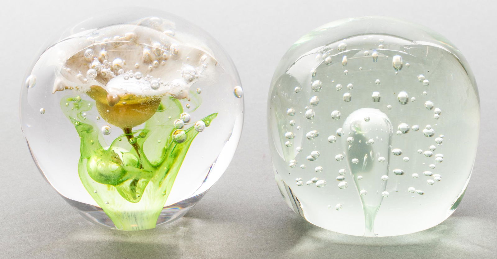 Art Glass Paperweights, 2 Pcs. (1 of 6)