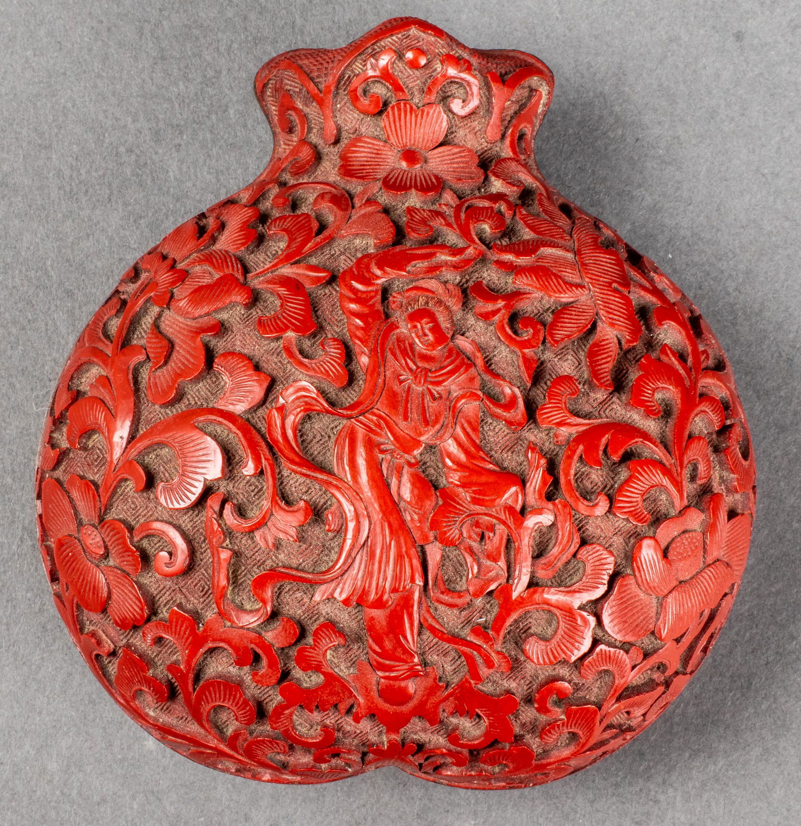 Cinnabar Lacquer Box and Cover (1 of 10)