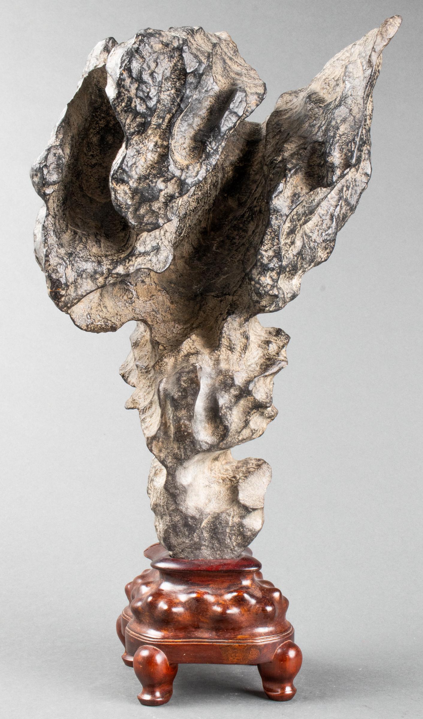 Chinese Gray Ying Stone Gongshi Scholar's Rock (1 of 9)